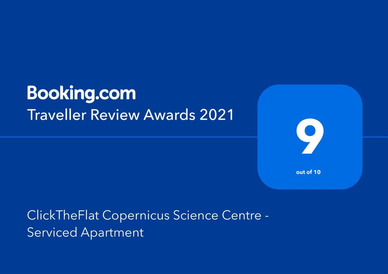 Clicktheflat Copernicus Science Centre Apart Rooms Warsaw Ngoại thất bức ảnh