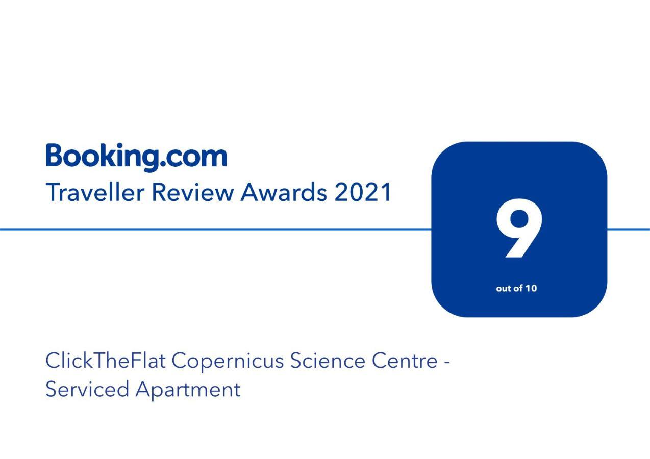 Clicktheflat Copernicus Science Centre Apart Rooms Warsaw Ngoại thất bức ảnh
